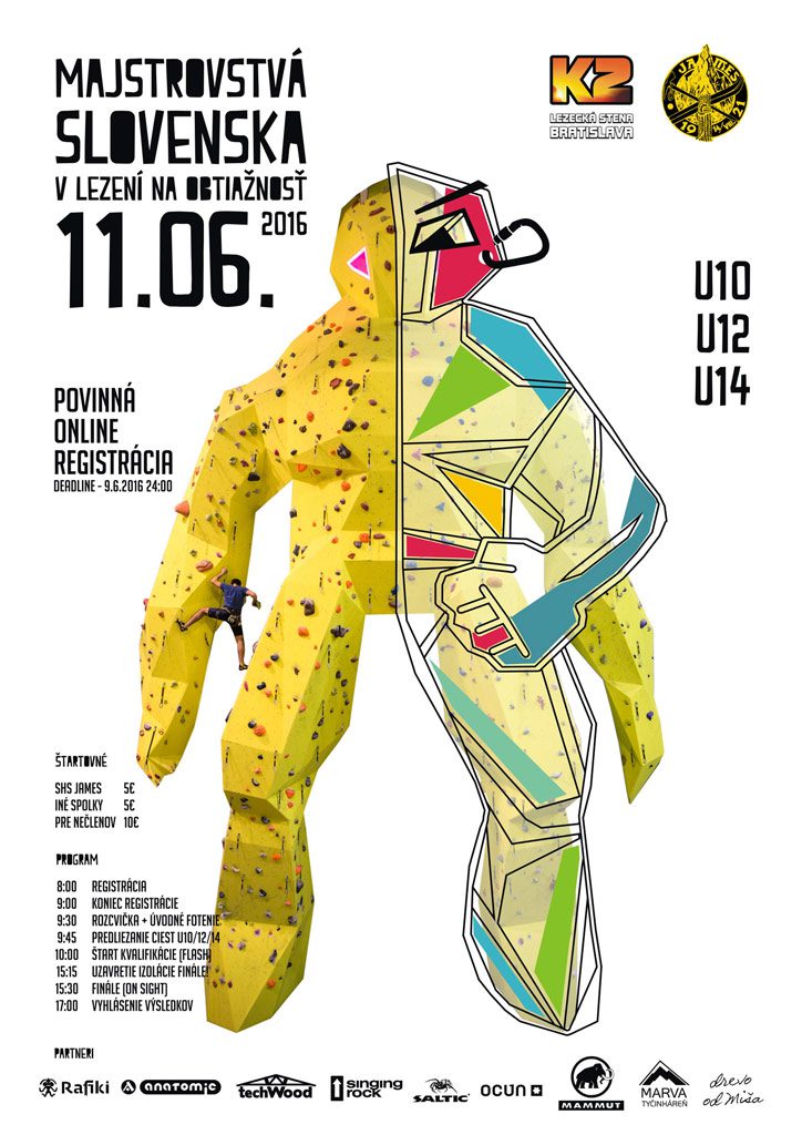 Majstrovstvá SR v lezení detí 2016