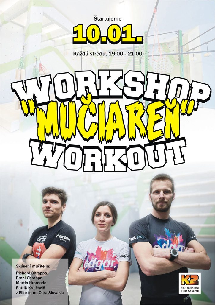 Workshop "Mučiareň" Workout